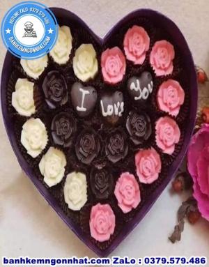 Hộp Socola Valentine 16